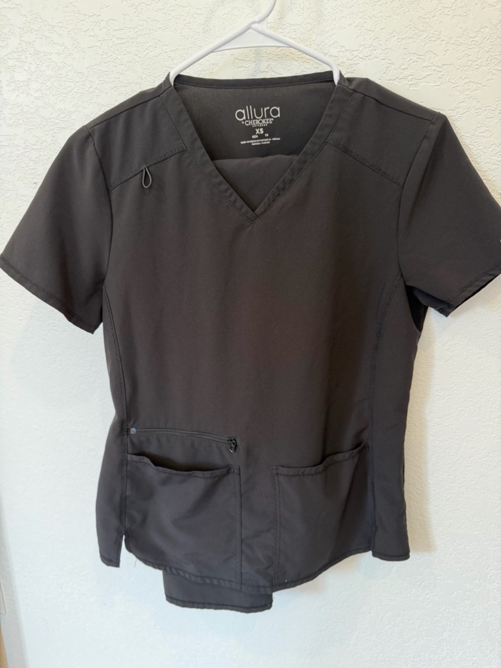Women's Cherokee Allura Black Scrub Set